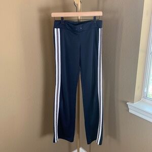 Tommy Hilfiger Navy Track Pants Side Stripe Athletic Joggers XS Athleisure